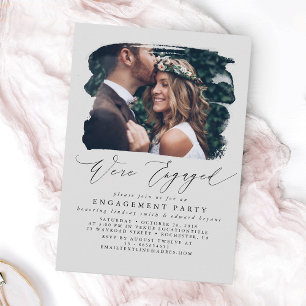 Foto Engagement Party-uitnodigingen - We zijn betr Kaart