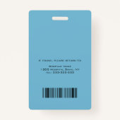 Foto Erkende Praktijkverpleegkundige Badge (Achterkant)