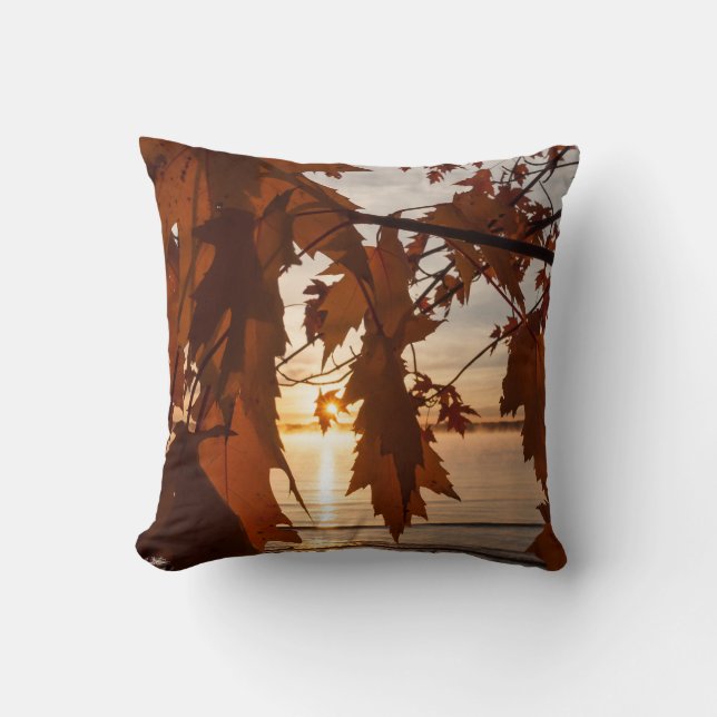 foto esdoornblad kussen (Voorkant)