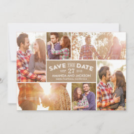 Foto-etalage: datum opslaan - Craft Save The Date
