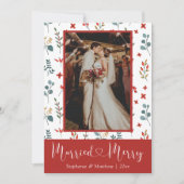 Foto Eucalyptus Berries Feestdagenkaart (Voorkant)