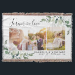 Foto Eucalyptus Forever in Love Wedding Deken<br><div class="desc">Van ons collectie met de beste eucalyptushoeken</div>