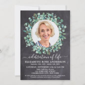 Foto Eucalyptus Greenery Invi Kaart (Voorkant)