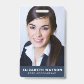 Foto Evenement ID Custom Lanyard Naambadge QR Code Badge (Voorzijde)