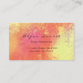 Foto Evenement Make-up Leven Koraal Leer Goud Lux Visitekaartje (Achterkant)