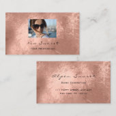 Foto Evenement Planner Make-up Leven Koraal Leer 1 Visitekaartje (Voorkant / Achterkant)