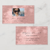 Foto Event Planner Make-up Roos Shimmering VIP Visitekaartje (Voorkant / Achterkant)