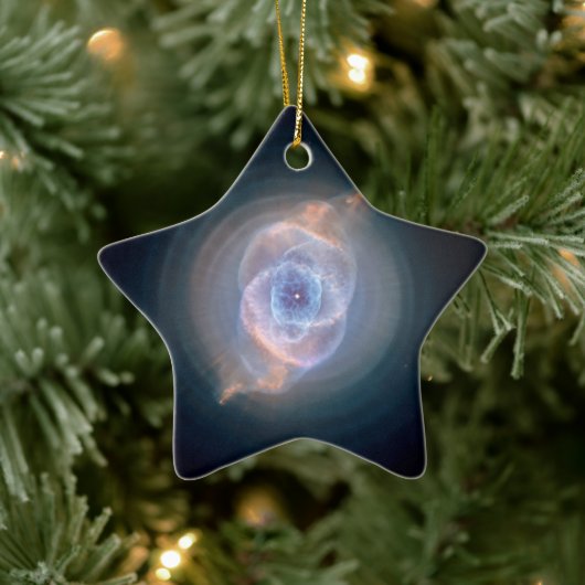 Foto Eye Nebula Star van het Kat Keramisch Ornament (Boom)
