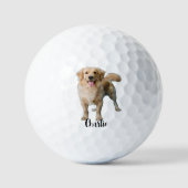 Foto Face Golf Liefhebber Bal Cadeau - Aangepaste (Voorkant)