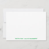 Foto Facets Clowns Birthday Party Kaart (Achterkant)