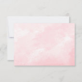 Foto Fairy Eerste Meisje's 1e Verjaardag Bedankkaart (Achterkant)