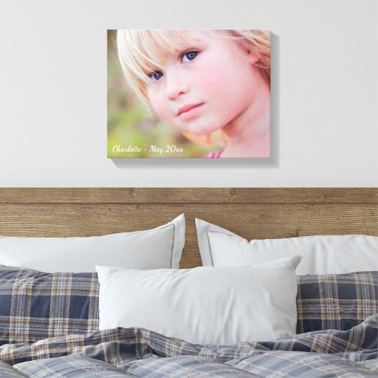 Foto familie Afbeelding Canvas Afdruk (Insitu (Slaapkamer))