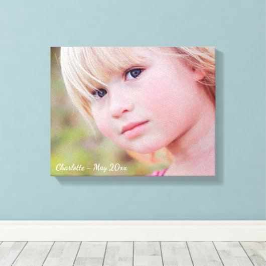 Foto familie Afbeelding Canvas Afdruk (Insitu (Houten vloer))