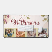 Foto Familie Gepersonaliseerde Desktop Mat, Muisma Bureaumat (Keyboard & Muis)