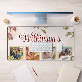 Foto Familie Gepersonaliseerde Desktop Mat, Muisma Bureaumat