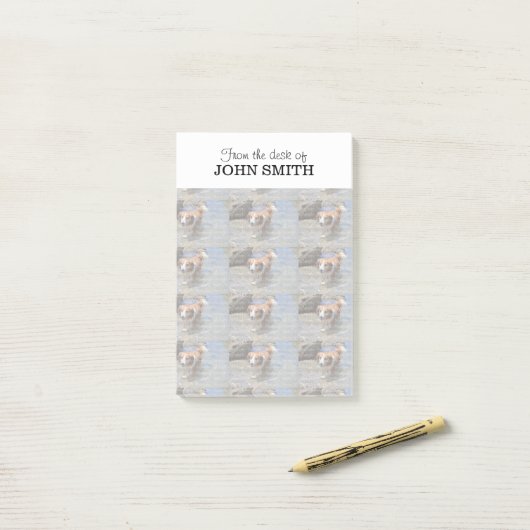 Foto familie logo Post-it® notes (Op bureau)