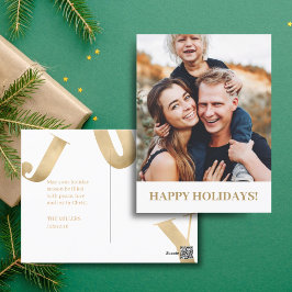 Foto Familie Vreugde Vakantie Kerstmis Geloof Schr Briefkaart