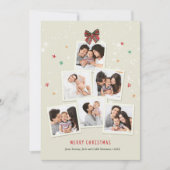 Foto Family Tree Christmas Feestdagenkaart (Voorkant)