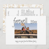 Foto Farewell Happy Nieuwjaar in Review (Voorkant / Achterkant)