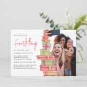 Foto Favoriete Dingen Cadeau Exchange Vakantie Par Kaart (Staand voorkant)