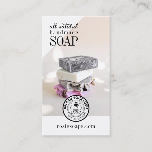 Foto Feature Handmade Soap Visitekaartje (Voorkant)