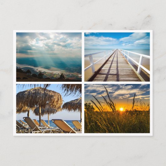 Foto-feestdagen Briefkaart (Voorkant)