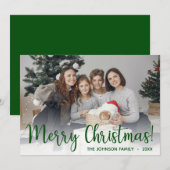 Foto Feestdagenkaart (Voorkant / Achterkant)