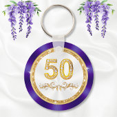 FOTO, Feestgunsten voor 50ste Bruiloft Jubileum, Sleutelhanger