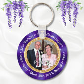 FOTO, Feestgunsten voor 50ste Bruiloft Jubileum, Sleutelhanger