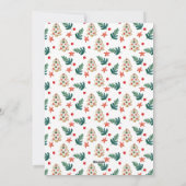 Foto, feestkoekjes en Greenery Dit is het seizoen Feestdagenkaart (Achterkant)