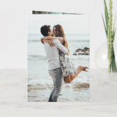 Foto Feliz Aniversario Birthday Kaart (Achterkant)