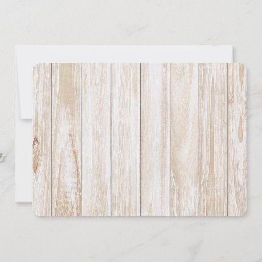 Foto Fiesta 1e Verjaardag uitnodiging (Achterkant)