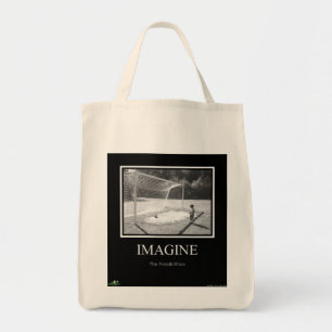 Foto finish: Imagine Tote Bag