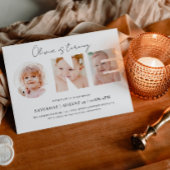 Foto: First Birthday, 1st Birthday Invitation Kaart