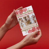 Foto Floral Modern Moederdag Brunch Uitnodigingen