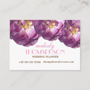 Foto Floral Visitekaartjes, Rozen Foto Visitekaartje