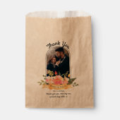 Foto Floral Wedding Party van Cute Peach Floral Ar Bedankzakje (Voorkant)