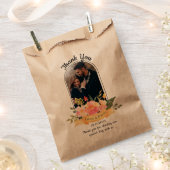 Foto Floral Wedding Party van Cute Peach Floral Ar Bedankzakje (Geknipt)