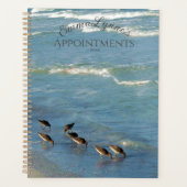 Foto Florida Shorebirds Ocean Maandelijks en wekel Planner (Voorkant)