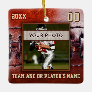 Foto Football Team Gift Ideeën, Football Ornament