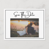 Foto Formele Verloving Wedding Save the date Briefkaart (Voorkant)