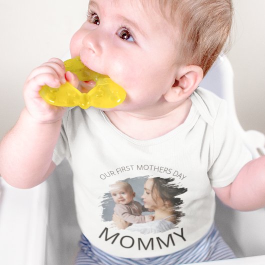 Foto foto eerste Moederdag Romper