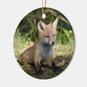 Foto Fox Wildlife Keramisch Ornament (Links)