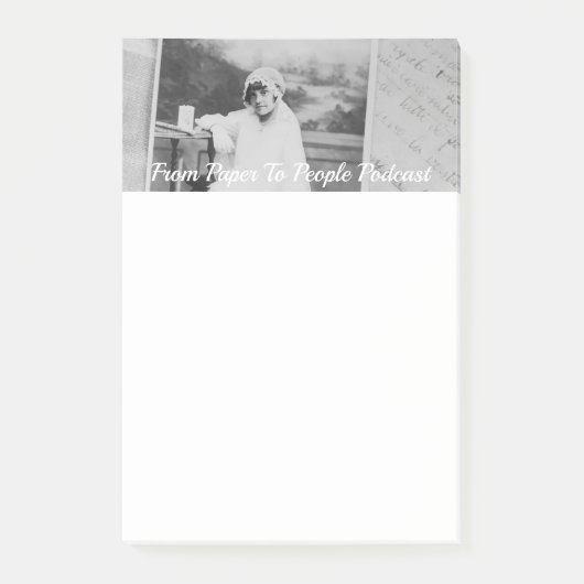Foto FPPP van een ancestor na-zijn Post-it® Notes (Voorkant)