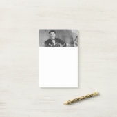 Foto FPPP van een ancestor na-zijn Post-it® Notes (Op bureau)