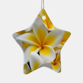 Foto Frangipani Plumeria Flower Keramisch Ornament (Rechts)
