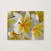 Foto Frangipani Plumeria Flower Legpuzzel (Horizontaal)
