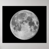 Foto: Full Moon Poster (Voorkant)