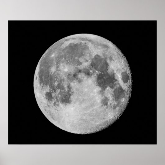 Foto: Full Moon Poster (Voorkant)