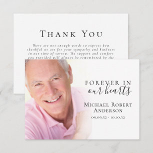 Foto Funeral Dankuwel Notitiekaartje